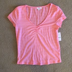 Pink Striped Shirt